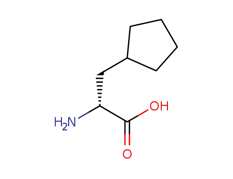 Molecular Structure of 99295-81-5 (3-Cyclopentane-D-alanine)