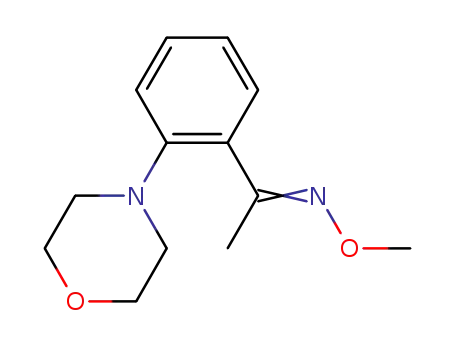 Ethanone, 1-[2-(4-morpholinyl)phenyl]-, O-methyloxime