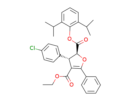 Molecular Structure of 1426927-58-3 (C<sub>32</sub>H<sub>33</sub>ClO<sub>5</sub>)