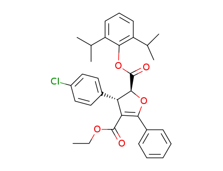 C<sub>32</sub>H<sub>33</sub>ClO<sub>5</sub>