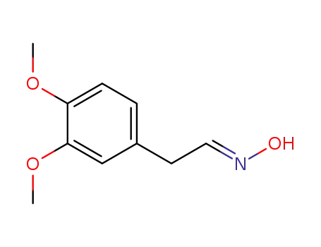 Molecular Structure of 131371-75-0 ((3,4-dimethoxyphenyl)acetaldehyde oxime)