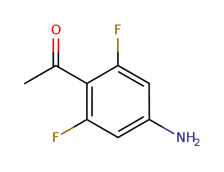 Ethanone, 1-(4-amino-2,6-difluorophenyl)- (9CI)