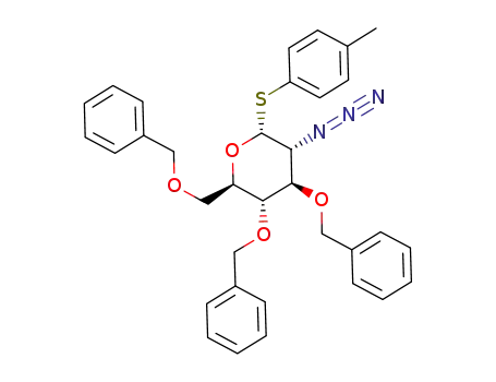 p-tolyl 2-azido-3,4,6-tri-O-benzyl-2-deoxy-D-thioglucopyranoside