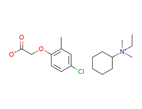 cyclohexylethyldimethylammonium 4-chloro-2-methylphenoxyacetate