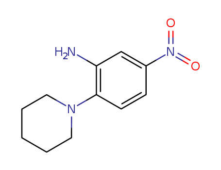 5-Nitro-2-piperidinoaniline