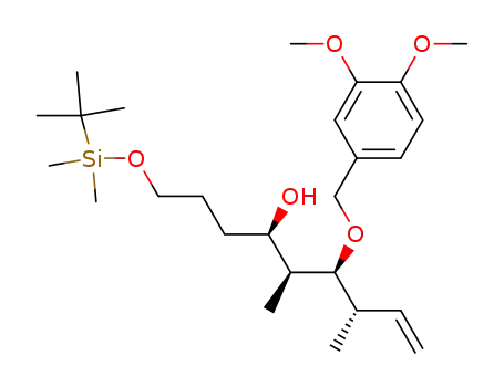 (4R,5S,6S,7S)-1-(tert-butylsilanyloxy)-6-(3,4-dimethoxybenzyloxy)-5,7-dimethylnon-8-en-4-ol