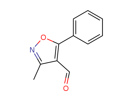 3-Methyl-5-phenyl-4-isoxazolecarbaldehyde