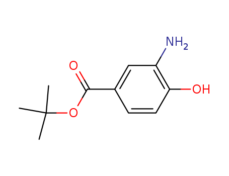 Benzoic acid, 3-amino-4-hydroxy-, 1,1-dimethylethyl ester (9CI)