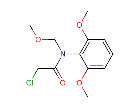 Molecular Structure of 78180-11-7 (Acetamide, 2-chloro-N-(2,6-dimethoxyphenyl)-N-(methoxymethyl)-)