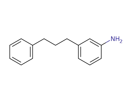 Molecular Structure of 80861-05-8 (Benzenamine, 3-(3-phenylpropyl)-)