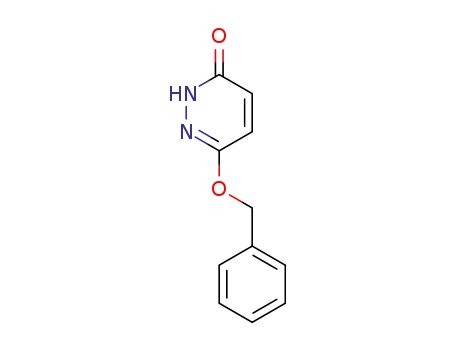 Molecular Structure of 3605-12-7 (3(2H)-Pyridazinone, 6-(phenylmethoxy)-)
