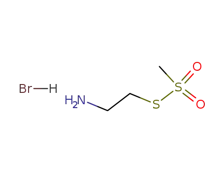 Molecular Structure of 16599-33-0 (2-AMINOETHYL METHANETHIOSULFONATE HYDROBROMIDE (MTSEA))