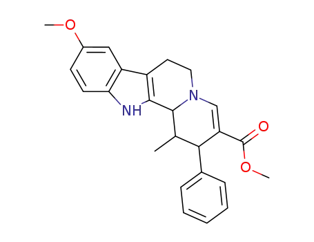 methyl 9-methoxy-1-methyl-2-phenyl-1,2,6,7,12,12b-hexahydroindolo[2,3-a]quinolizine-3-carboxylate