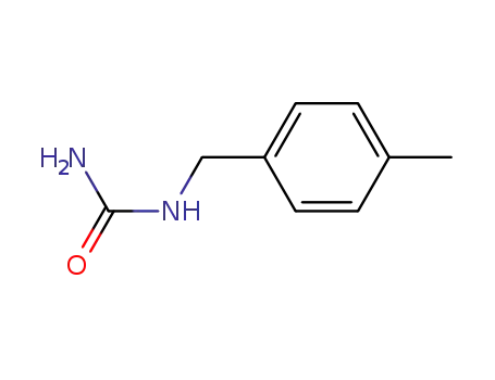 Molecular Structure of 54582-34-2 (N-(4-METHYLBENZYL)UREA)
