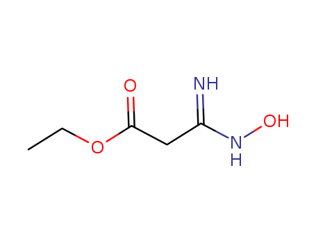 (N-Hydroxycarbamimidoyl)-acetic acid ethyl ester