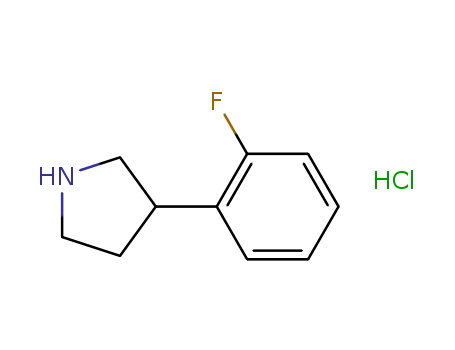 3-(2-FLUORO-PHENYL) PYRROLIDINE HCL