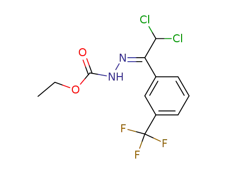 [2,2-dichloro-1-[3-(trifluoromethyl)phenyl]ethylidene]hydrazinecarboxylic acid ethyl ester