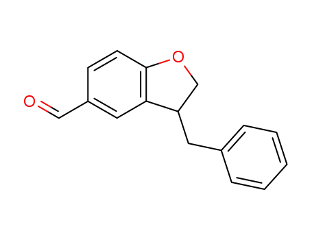 3-benzyl-2,3-dihydro-l-benzofuran-5-carbaldehyde