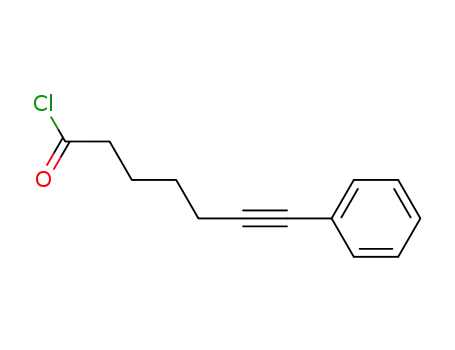 6-Heptynoyl chloride, 7-phenyl-