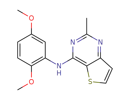 N-(2,5-dimethoxyphenyl)-2-methylthieno[3,2-d]pyrimidin-4-amine