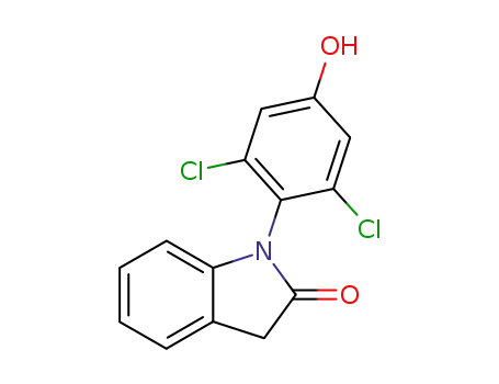 1-(2,6-Dichloro-4-hydroxyphenyl)-1,3-dihydro-2H-indol-2-one