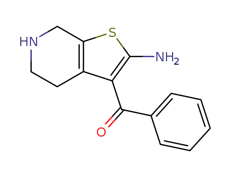 2-Amino-3-benzoyl-4,5,6,7-tetrahydrothieno[2,3-c]pyridine