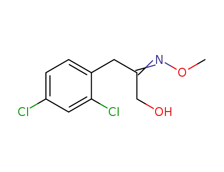 1-(2,4-dichloro-phenyl)-3-hydroxy-propan-2-one O-methyl-oxime