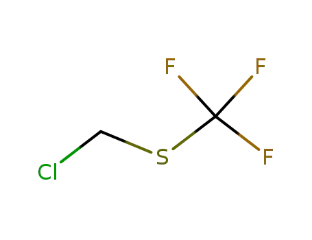 Molecular Structure of 460-58-2 (CHLOROMETHYL TRIFLUOROMETHYL SULFIDE)
