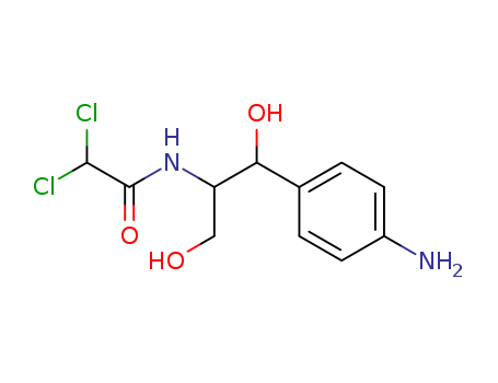 Acetamide, N-[2-(4-aminophenyl)-2-hydroxy-1-(hydroxymethyl)ethyl]-2,2-dichloro-