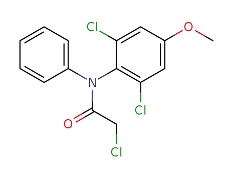 2- 클로로 -N- (2,6- 디클로로 -4- 메 톡시 페닐) -N- 페닐 아 세타 미드