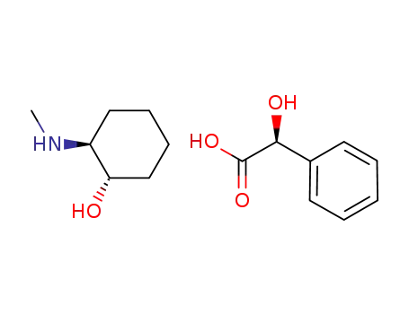 (1S,2S)-2-methylamino-cyclohexanol (S)-mandelic acid salt