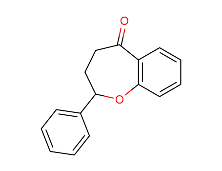 1-Benzoxepin-5(2H)-one, 3,4-dihydro-2-phenyl-