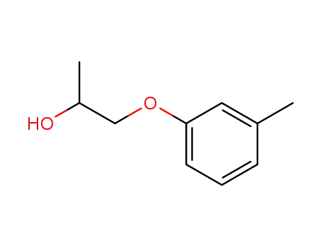 Molecular Structure of 4317-62-8 (1-(3-METHYLPHENOXY)-2-PROPANOL)