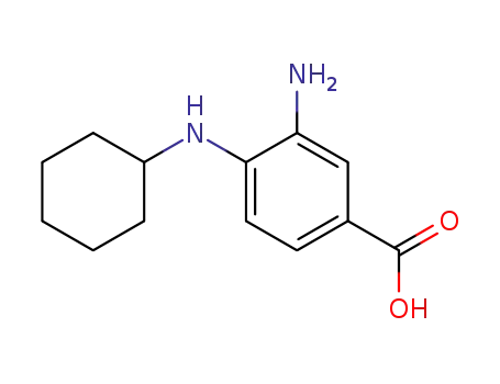 3-AMINO-4-CYCLOHEXYLAMINO-BENZOIC ACID