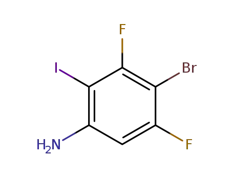 4-bromo-3,5-difluoro-2-iodoaniline