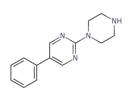 Pyrimidine, 5-phenyl-2-(1-piperazinyl)-