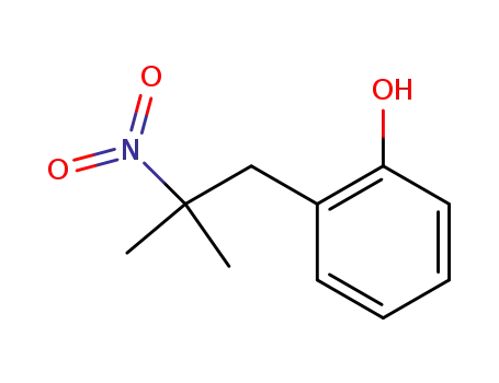 Molecular Structure of 306993-72-6 (2-(2-methyl-2-nitropropyl)phenol)