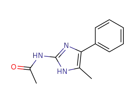N-(4-METHYL-5-PHENYL-1H-IMIDAZOL-2-YL)아세트아미드