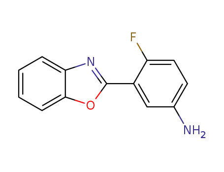 3-(1,3-BENZOXAZOL-2-YL)-4-플루오로아닐린