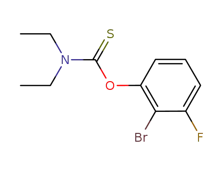 O-(3-fluoro-2-bromophenyl)-N,N-diethylthiocarbamate