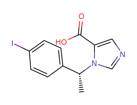 (R)-1-[1-(4-iodophenyl)ethyl]-1H-imidazole-5-carboxylic acid