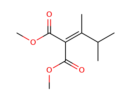 Molecular Structure of 56253-96-4 (1,2-Dimethylpropylidenemalonic acid dimethyl ester)