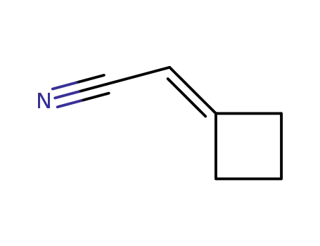 Molecular Structure of 27784-69-6 (Cyclobutylideneacetonitrile)