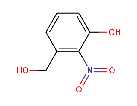Molecular Structure of 34112-74-8 (3-(Hydroxymethyl)-2-nitrophenol)