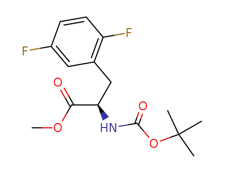 메틸(2R)-2-[(TERT-부톡시카르보닐)아미노]-3-(2,5-디플루오로페닐)프로판오에이트