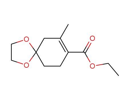 Ethyl 7-methyl-1,4-dioxaspiro[4.5]dec-7-ene-8-carboxylate
