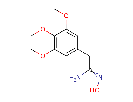 N-HYDROXY-2-(3,4,5-TRIMETHOXY-PHENYL)-ACETAMIDINE