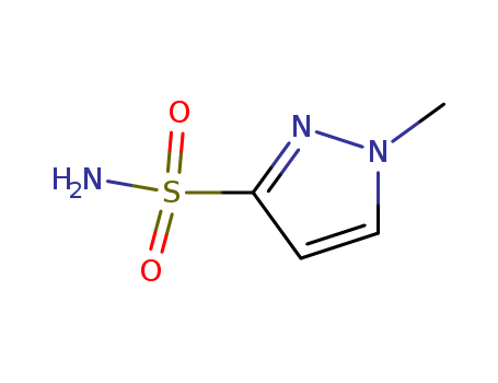 1H-Pyrazole-3-sulfonamide,1-methyl-(9CI)