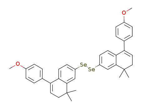 bis[5-(4-methoxyphenyl)-8,8-dimethyl-7,8-dihydro-2-naphthalene] diselenide