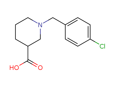 1-(4-CHLORO-BENZYL)-PIPERIDINE-3-CARBOXYLIC ACID HYDROCHLORIDE